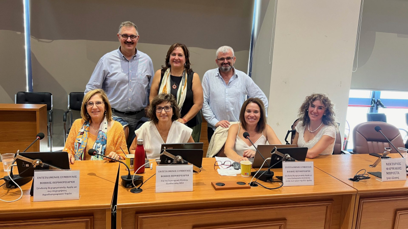 Cartel | Proyecto HERIT ADAPT | Investigadores de la UGR participan en el ‘High Level Kick Off Meeting’ Aparece una imagen de los investigadores de la UGR que han participado en el Kick off del proyecto Herit Adapt